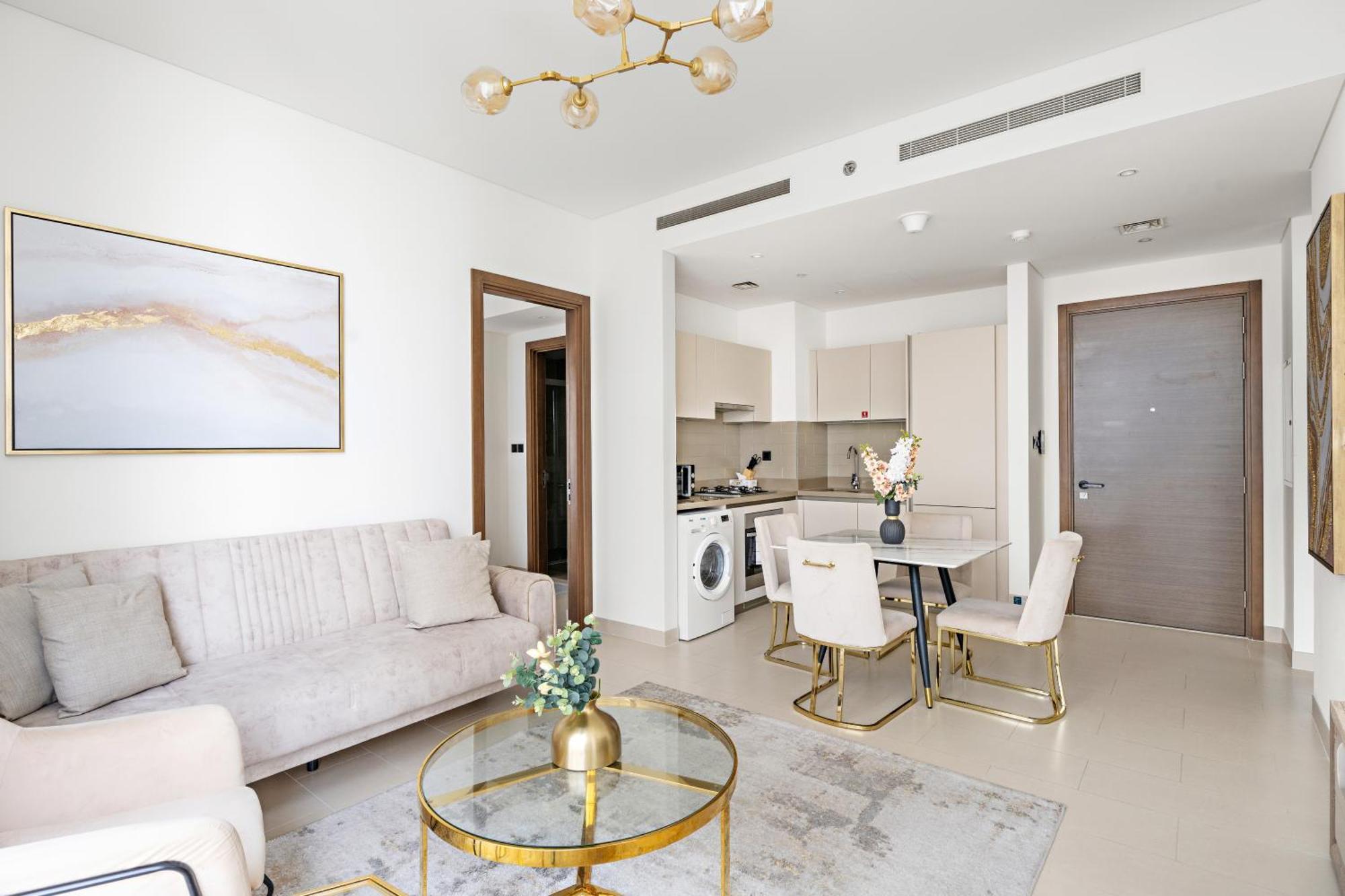Beautiful 2 Bedroom Next To Business Bay - Sobha Creek Vista Dubai Exterior photo